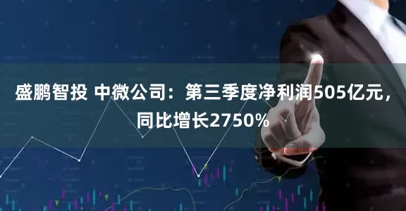 盛鹏智投 中微公司：第三季度净利润505亿元，同比增长2750%